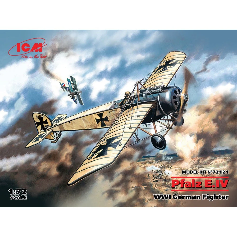 ICM 72121 1/72 Pfalz E.IV WWI German Fighter - Image 7