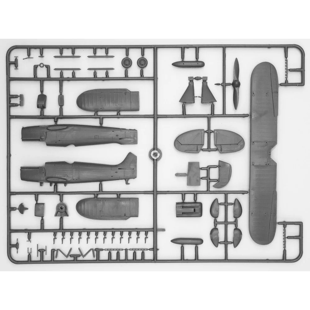 ICM 72210 1/72 Biplanes of the 1930s and 1940s He-51A-1 Ki-10-II U-2/Po-2VS - Image 4
