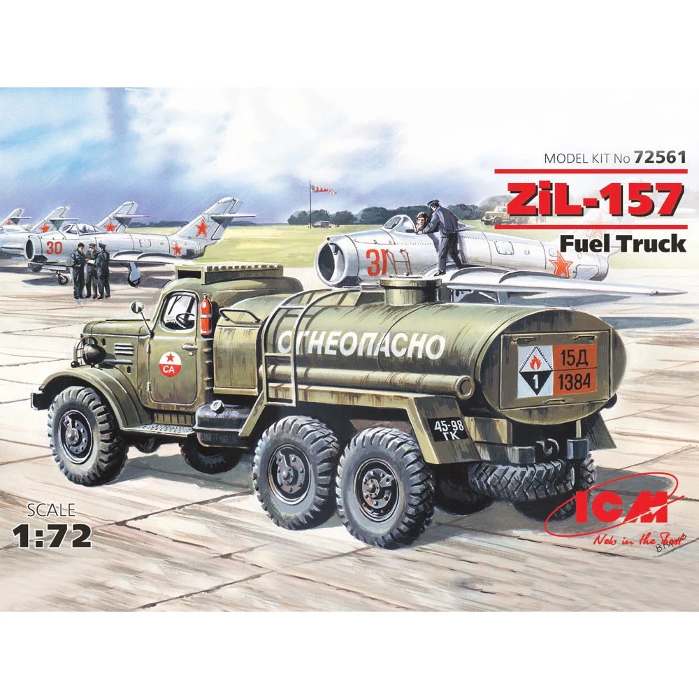 ICM 72561 1/72 ZiL-157 Fuel Truck - Image 7
