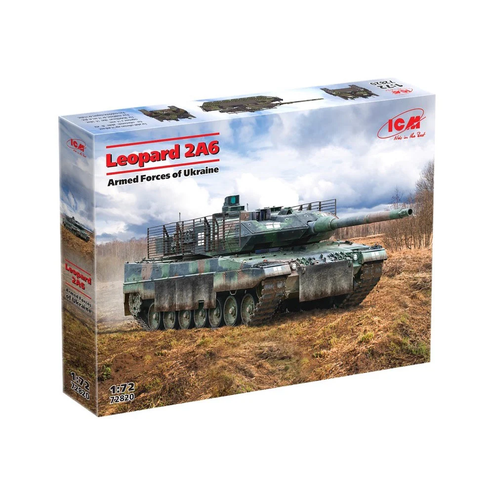 ICM 72820 1/72 Leopard 2A6 Armed Forces of Ukraine