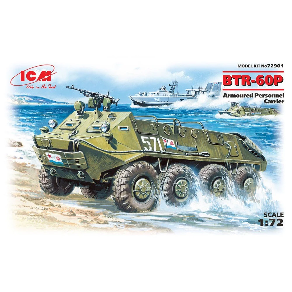 ICM 72901 1/72 BTR-60P Armoured Personnel Carrier - Image 7