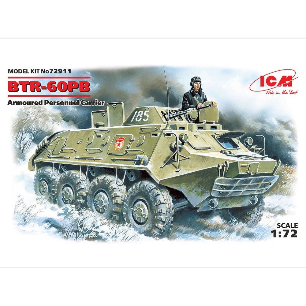 ICM 72911 1/72 BTR-60PB Armoured Personnel Carrier - Image 6