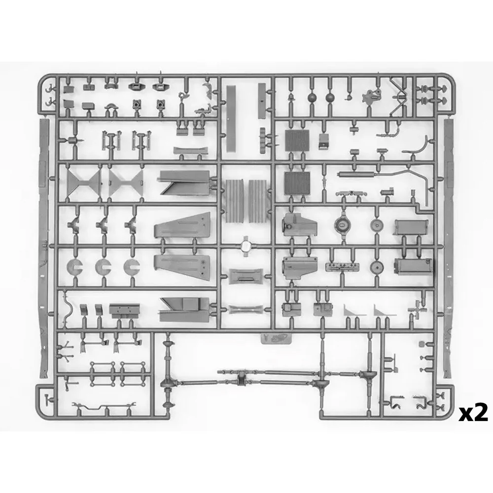 ICM DS-3528 1/35 WWII US military vehicles. G7117, Studebaker US6-U3, Studebaker US6-U5 - Image 3