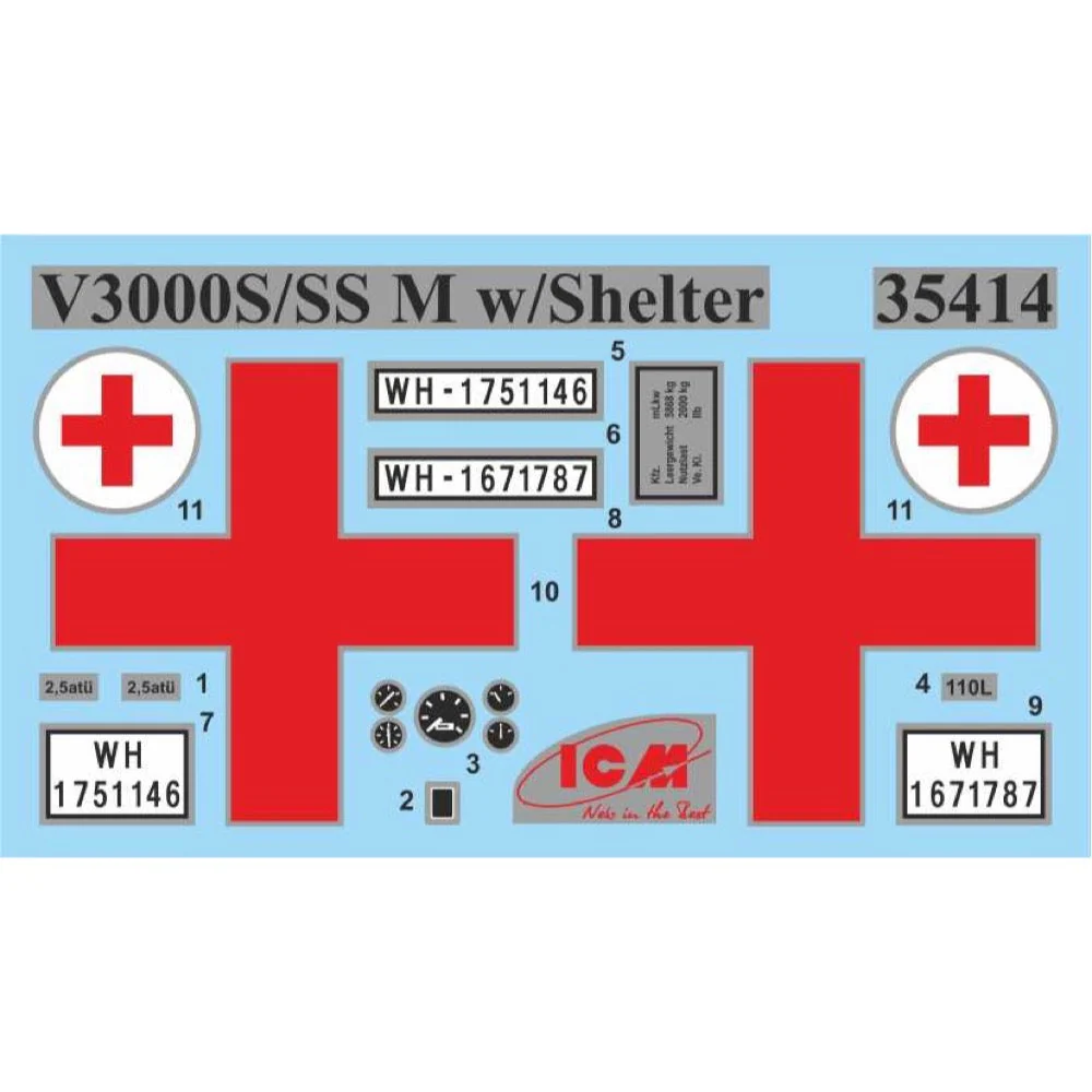 ICM DS3522 1/35 Wehrmacht Maultiers Diorama Set - Image 23