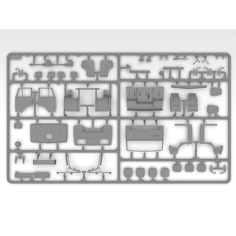 ICM DS3527 1/35 Fire trucks of Ukraine AC-40-137A AR-2 - Image 3