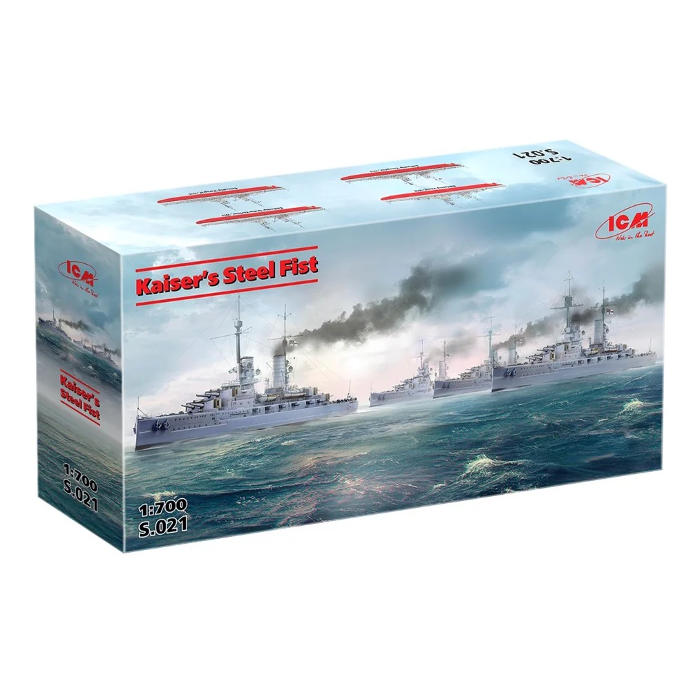 ICM S021 1/700 Kaiser’s Steel Fist - Image 2