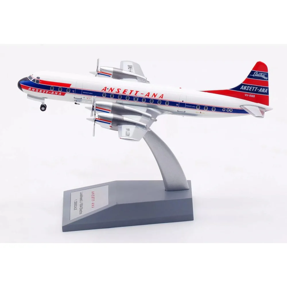 In Flight 188AN0924P 1/200 Ansett - ANA Lockheed L-188A Electra VH-RMB - Image 8
