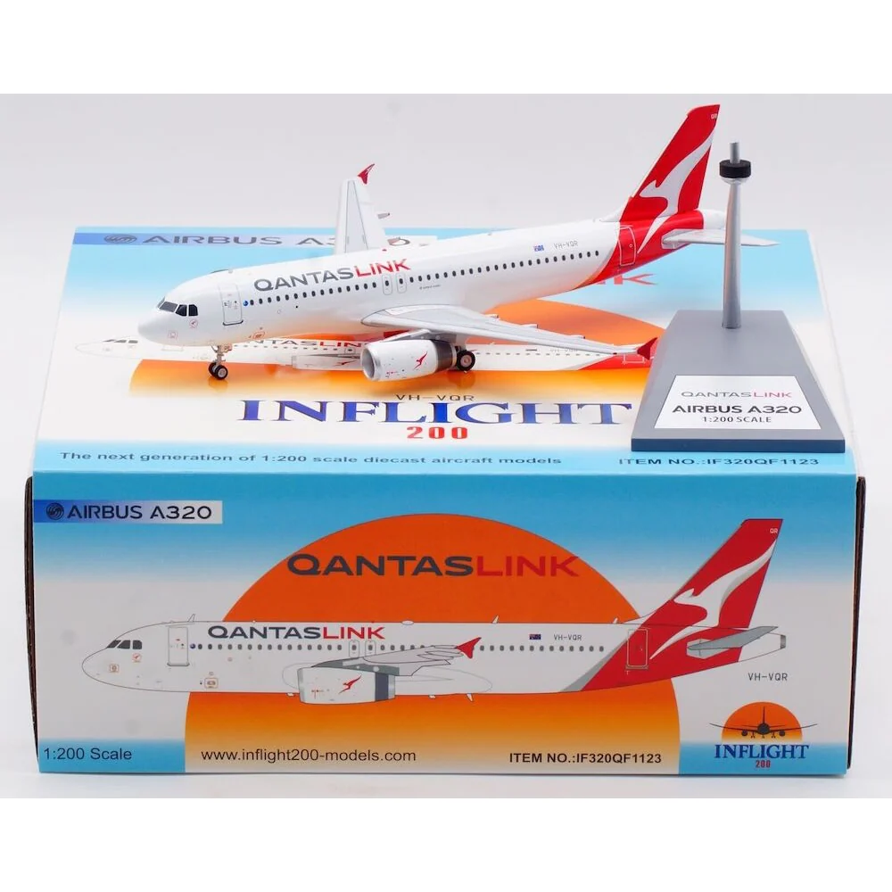 Inflight200 IF320QF1123 1/200 QantasLink Airbus A320-232 VH-VQR - Image 12