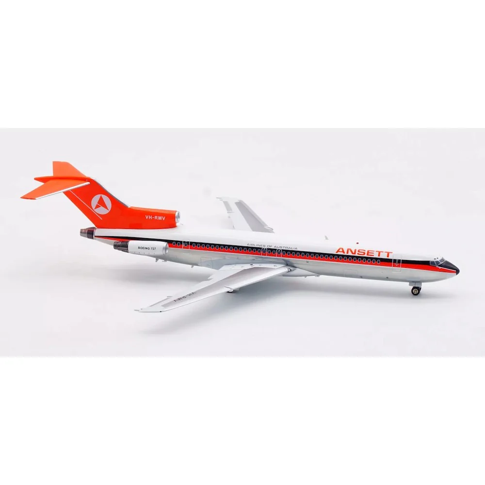 Inflight200 IF722AN1024P 1/200 Ansett Airlines of Australia Boeing 727-200 VH-RMV Polished - Image 8