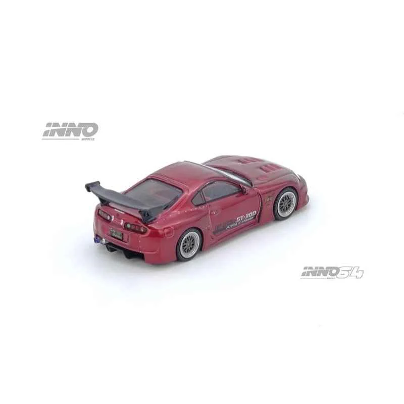 Inno 64-A80TS-RED 1/64 Toyota Supra A80 Top Secret Red - Image 6