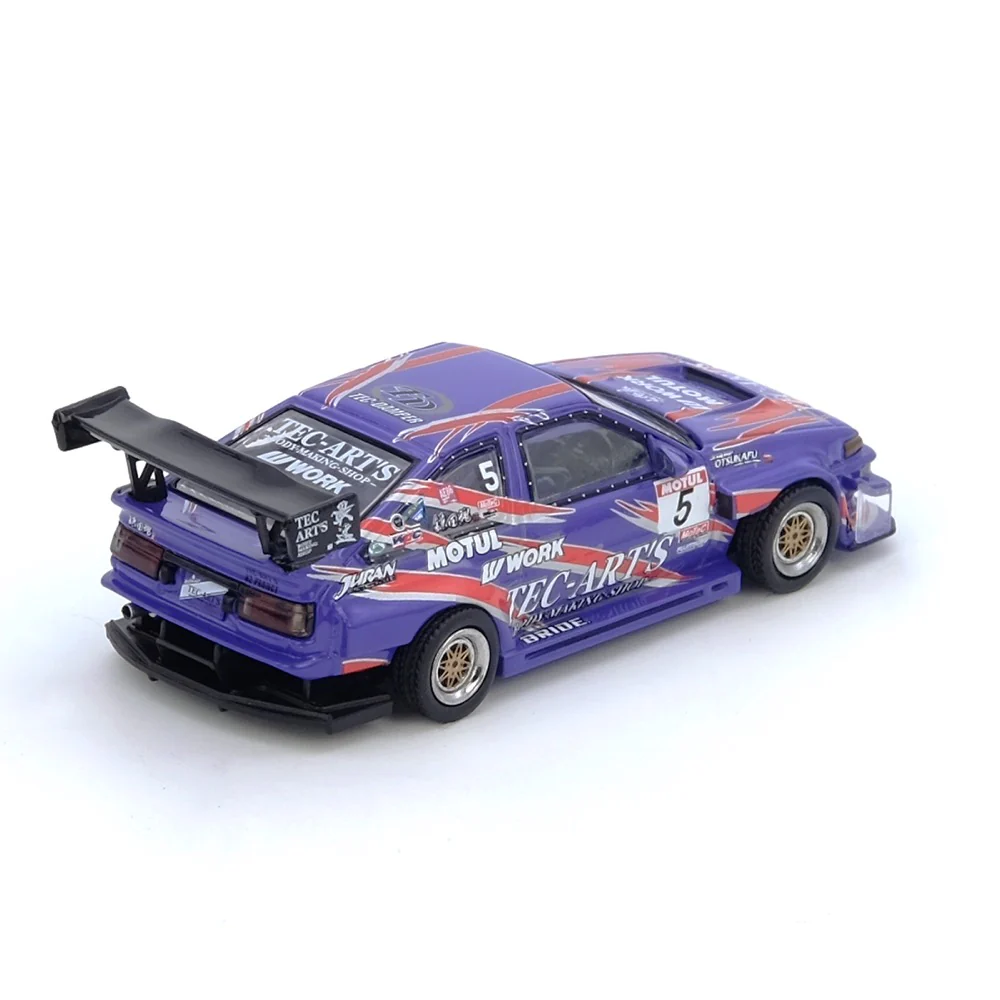 Inno 64-AE86N2-TECART 1/64 Toyota AE86 N2 Tec-Art's Yoshinori Kamata - Image 2