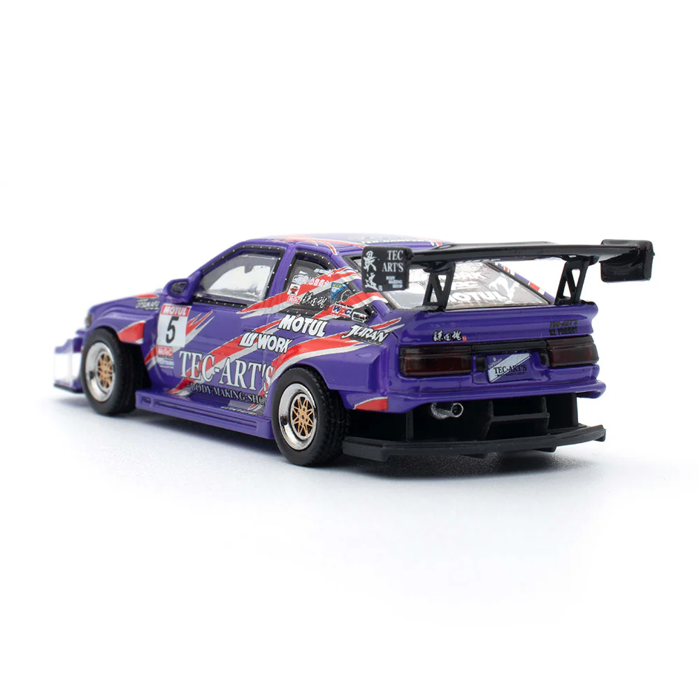 Inno 64-AE86N2-TECART 1/64 Toyota AE86 N2 Tec-Art's Yoshinori Kamata - Image 5