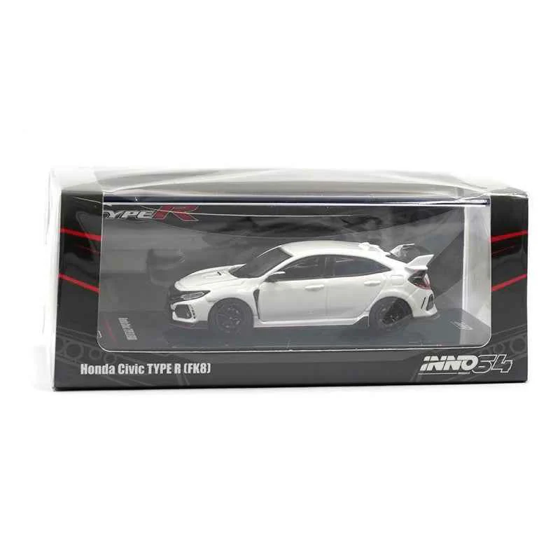 Inno 64-FK8-WHI 1/64 Honda Civic Type R FK8 White - Image 8