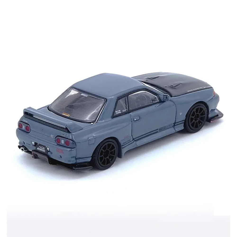 Inno 64-R32TS-STGR 1/64 Top Secret R32 GT-R Stealth Grey - Image 4