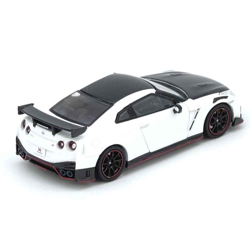 Inno 64-R35N-WHI 1/64 Nissan GT-R R35 Nismo White - Image 4