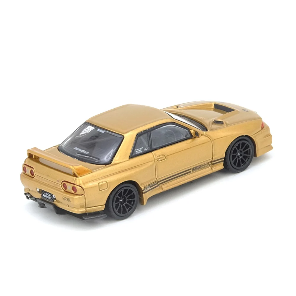 Inno IN64-R32TS-650R 1/64 Top Secret BNR32 GT-R 650R Gold - Image 2