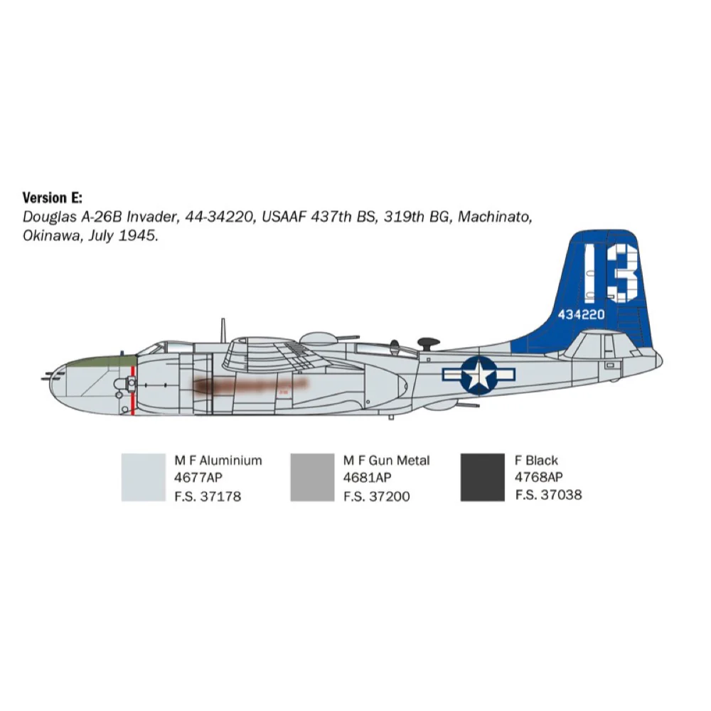 Italeri 1274S 1/72 Douglas A-26B Invader - Image 8