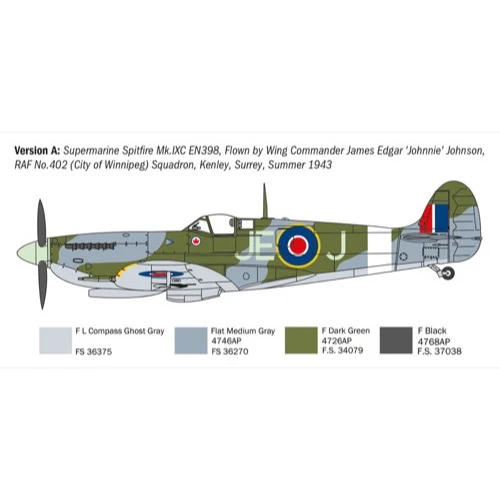 Italeri 1482S 1/72 Supermarine Spitfire Mk.Vb - Image 3