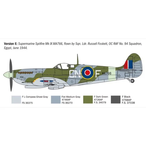 Italeri 1482S 1/72 Supermarine Spitfire Mk.Vb - Image 7