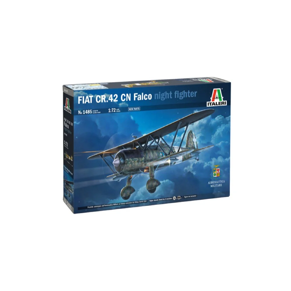 Italeri 1485S 1/72 FIAT CR.42 CN “Falco” Night Fighter - Image 2