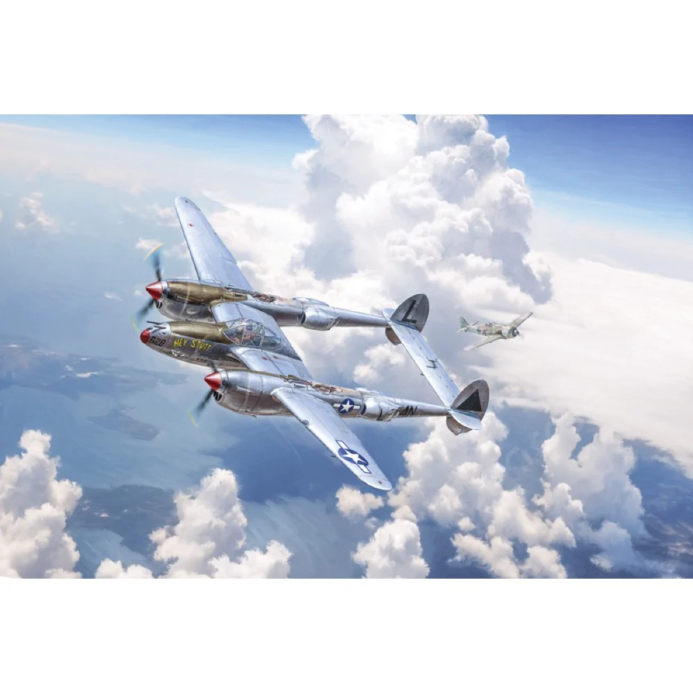 Italeri 2834S 1/48 P-38J Lightning European Theatre Operations - Image 2