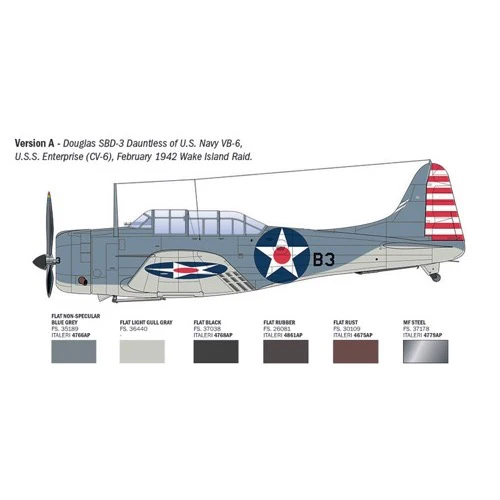Italeri 2841S 1/48 USN SBD-3 Dauntless - Image 4