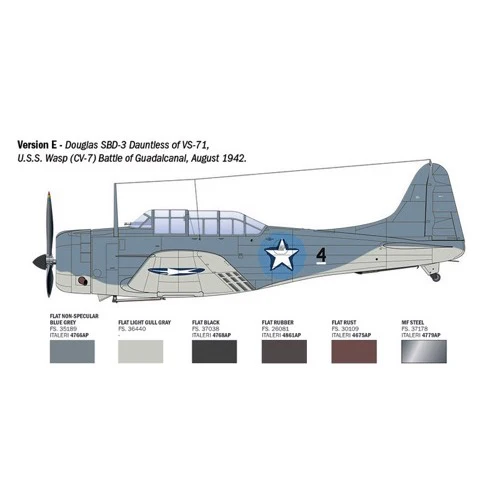 Italeri 2841S 1/48 USN SBD-3 Dauntless - Image 8