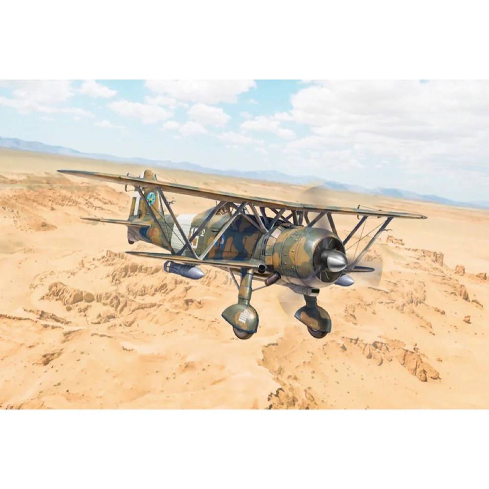 Italeri 2842S 1/48 Fiat CR.42 Falco Assault Night Fighter - Image 2