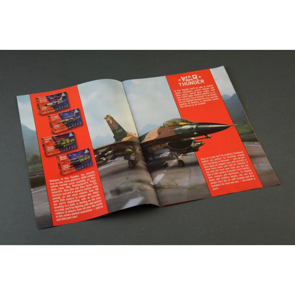 Italeri 35105 1/48 F-16C Fighting Falcon War Thunder Series - Image 11