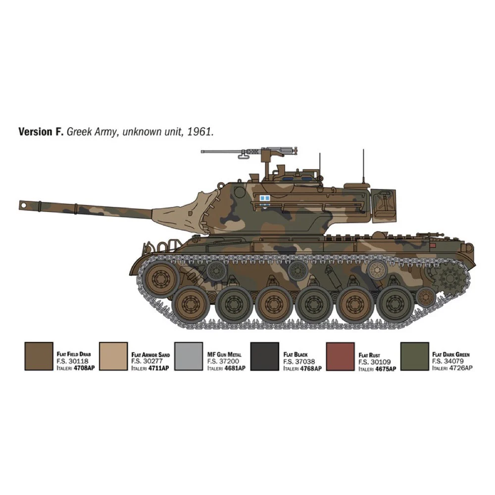 Italeri 6763S 1/35 M47 Patton - Image 8