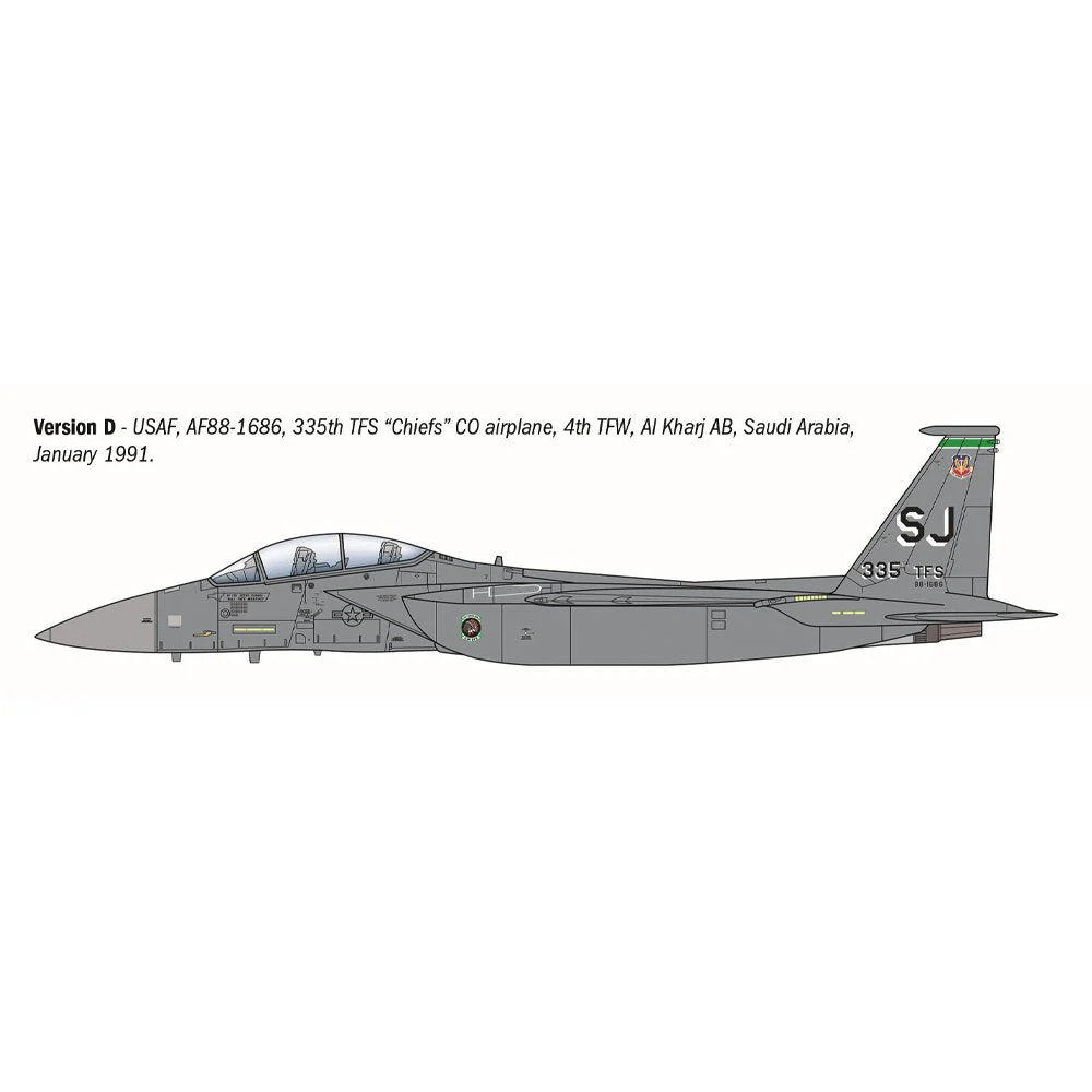 Italeri 90166 1/72 F-15E Strike Eagle - Image 8