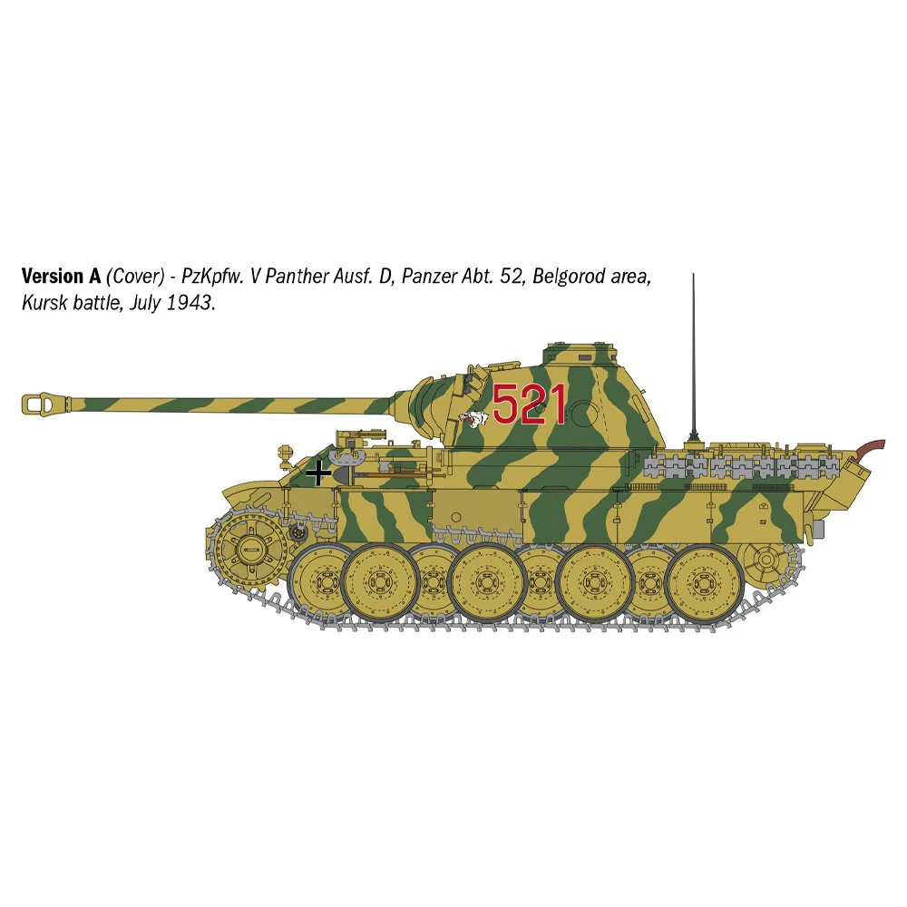Italeri 90290 1/35 Pz. Kpfw. V Panther Ausf. D - Image 4