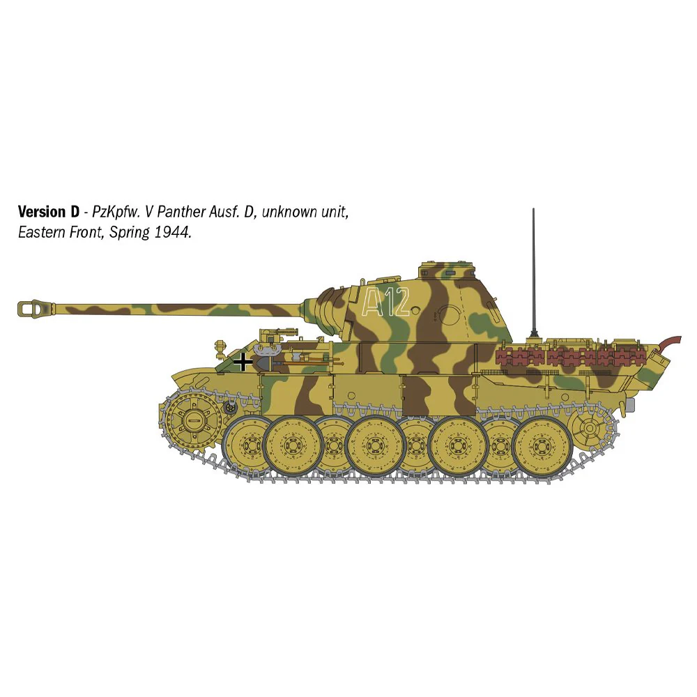 Italeri 90290 1/35 Pz. Kpfw. V Panther Ausf. D - Image 7