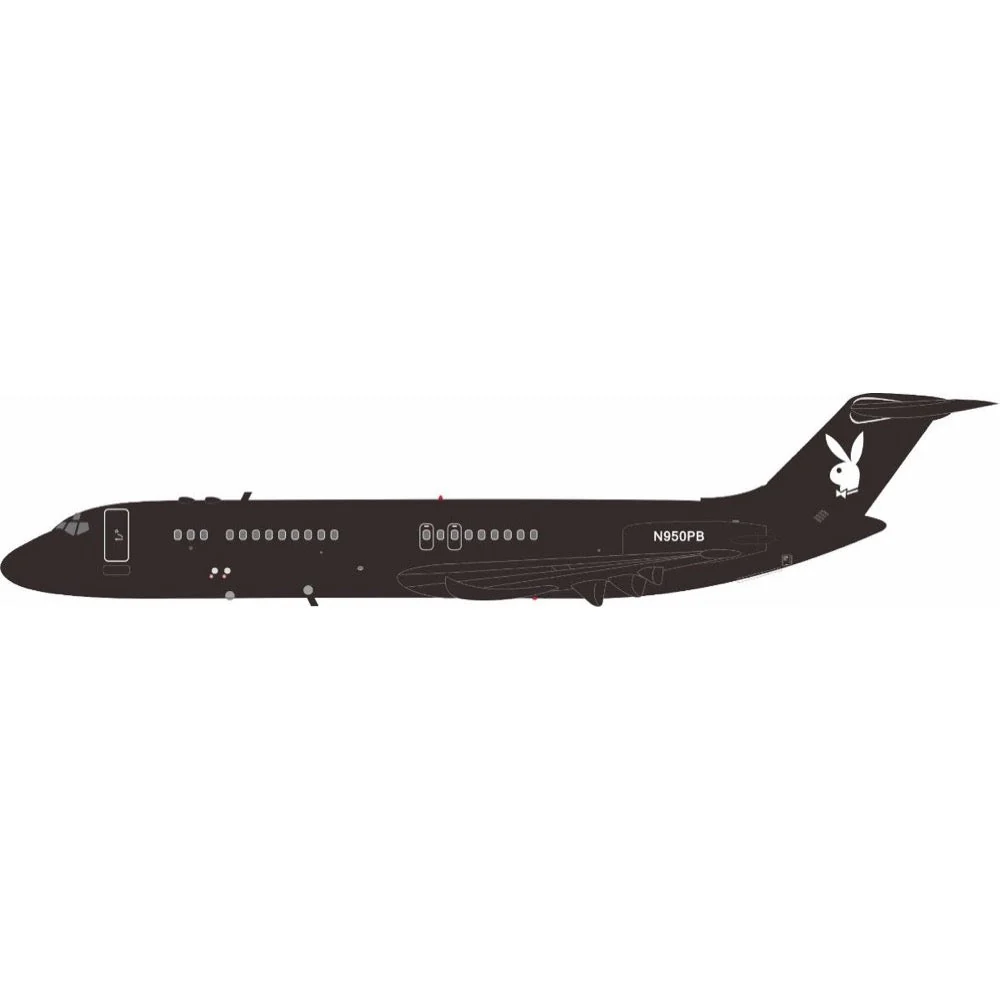 J-Fox JF-DC9-3-001 1/200 Playboy Douglas DC-9-32 N950PB