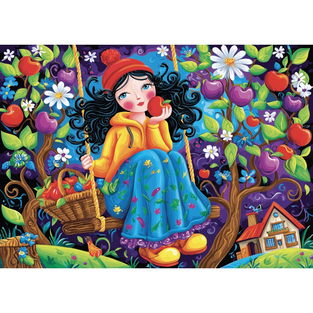 JaCaRou Breezy Apple Swing 1000pc Jigsaw Puzzle - Image 2
