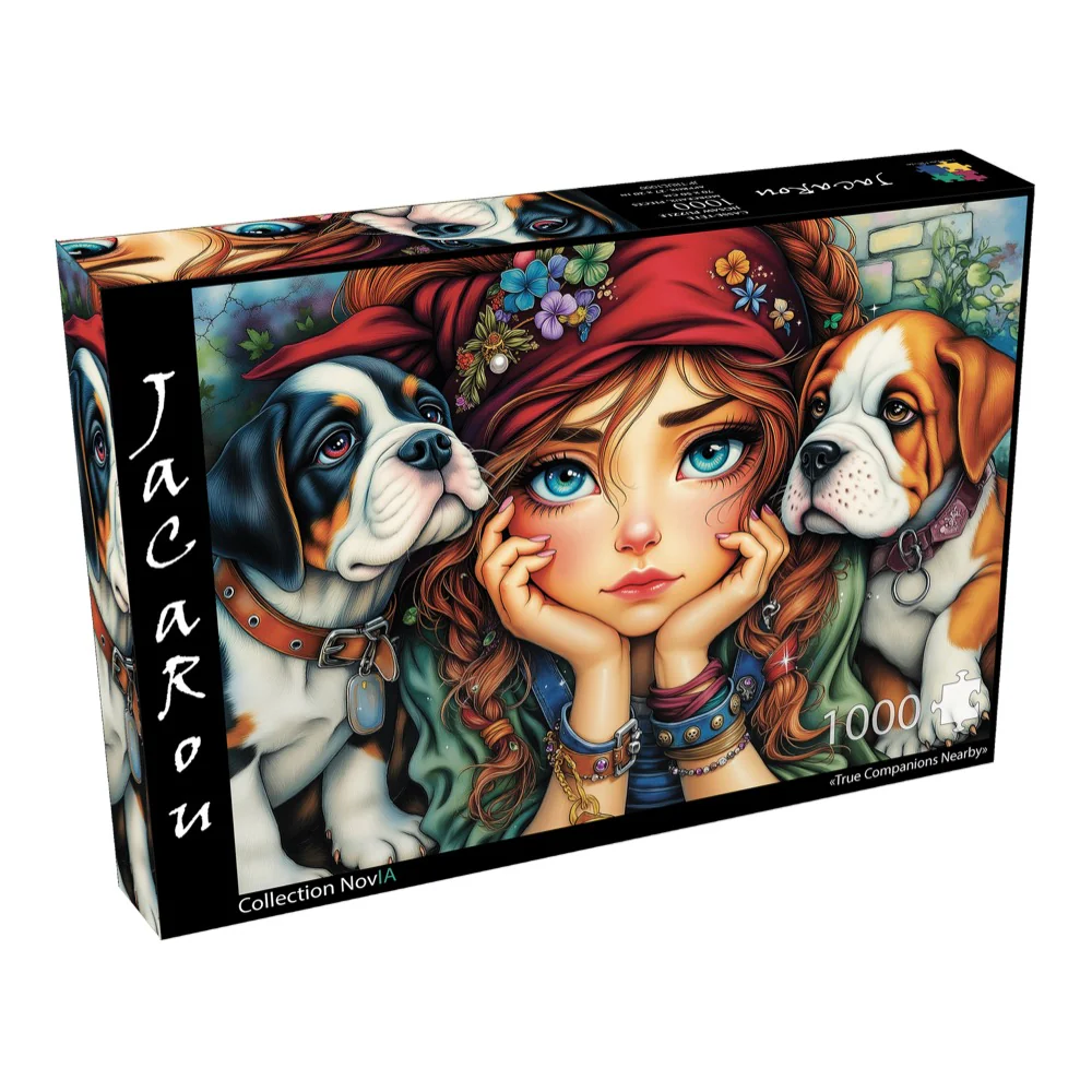 JaCaRou True Companions Nearby 1000pc Jigsaw Puzzle