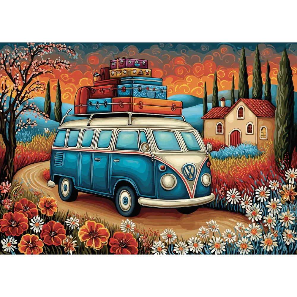JaCaRou Van Life Escape 1000pc Jigsaw Puzzle - Image 2