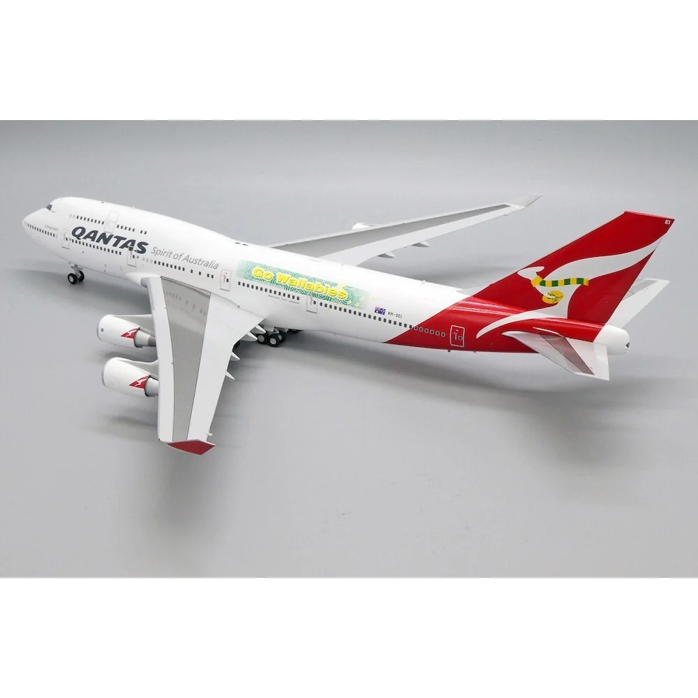 JC Wings XX20048 1/200 Qantas Boeing 747-400(ER) "Wallabies Livery" Reg/ VH-OEI - Image 3