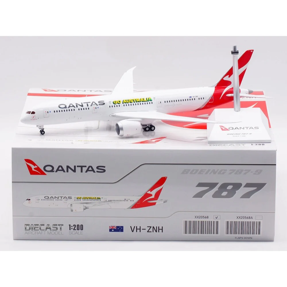 JC wings XX20568 1/200 Qantas Boeing 787-9 Dreamliner Go Australia Reg VH-ZNH With Stand - Image 14