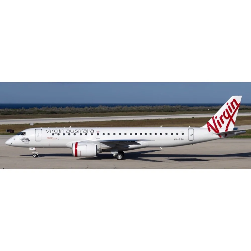 JC Wings XX40819 1/400 Virgin Australia Embraer E190-E2 1900th Embraer E-Jet Reg VH-E2A With Antenna