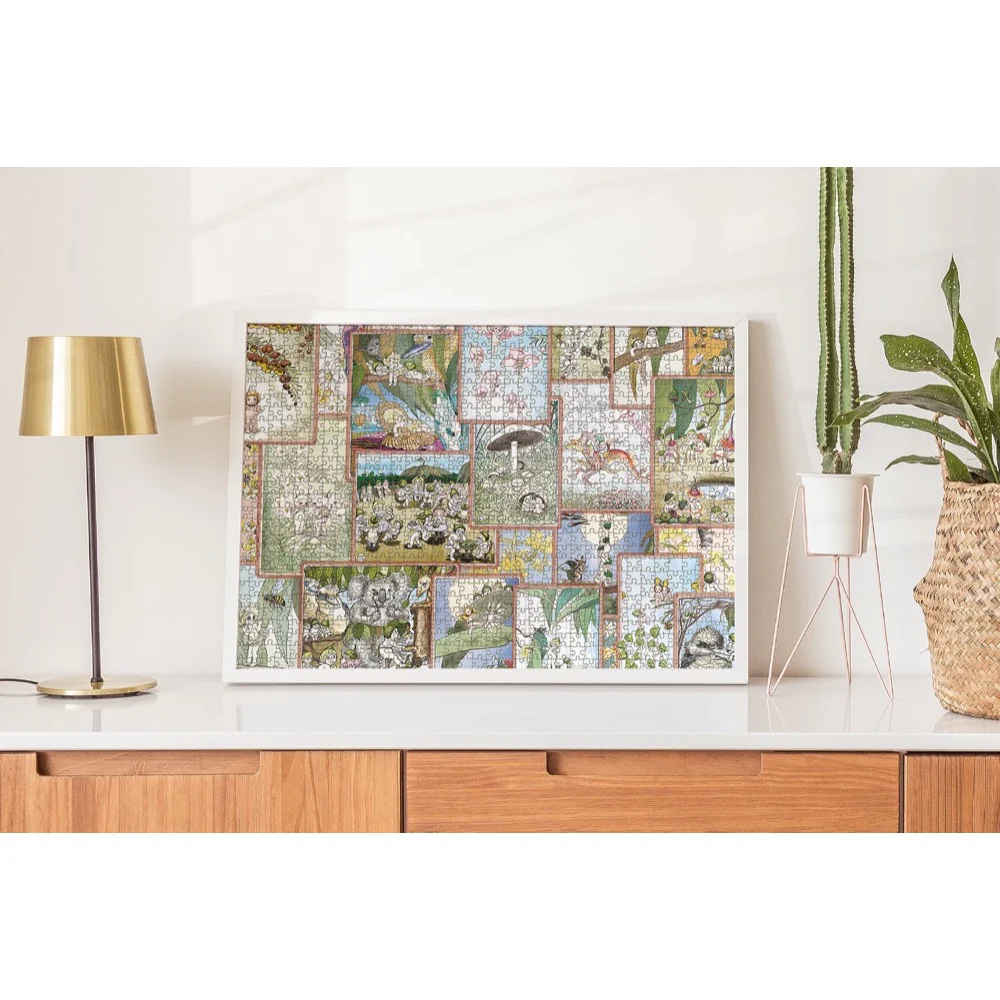 Journey Of Something May Gibbs Patchwork 1000 pc Jigsaw Puzzle - Image 4