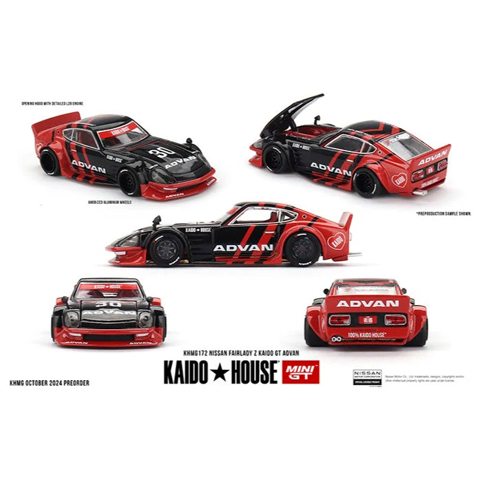 Kaido House KHMG172 Nissan Fairlady Z Kaido GT ADVAN - Image 7