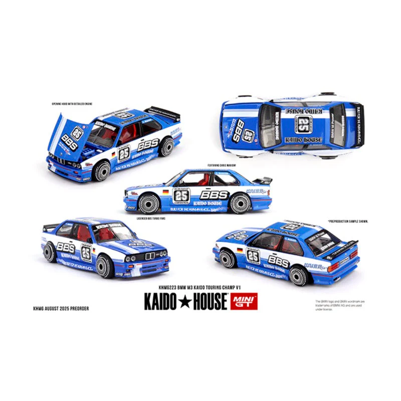Kaido House KHMG223 1/64 BMW M3 Kaido Touring Champ V1 - Image 2