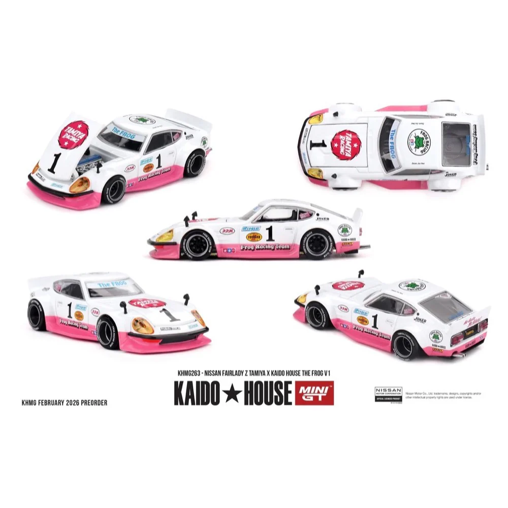 Kaido House KHMG263 1/64 Nissan Fairlady Z Tamiya x Kaido House "The Frog" V1 - Image 6