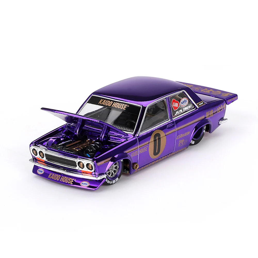Kaido House x Mini GT 1/64 Datsun 510 Pro Street Anniversary Edition - Image 4
