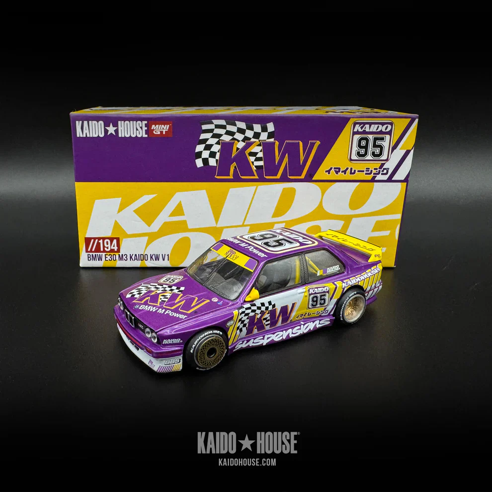 Kaido House X Mini GT KHMG194 1/64 BMW M3 Kaido KW V1 - Image 7