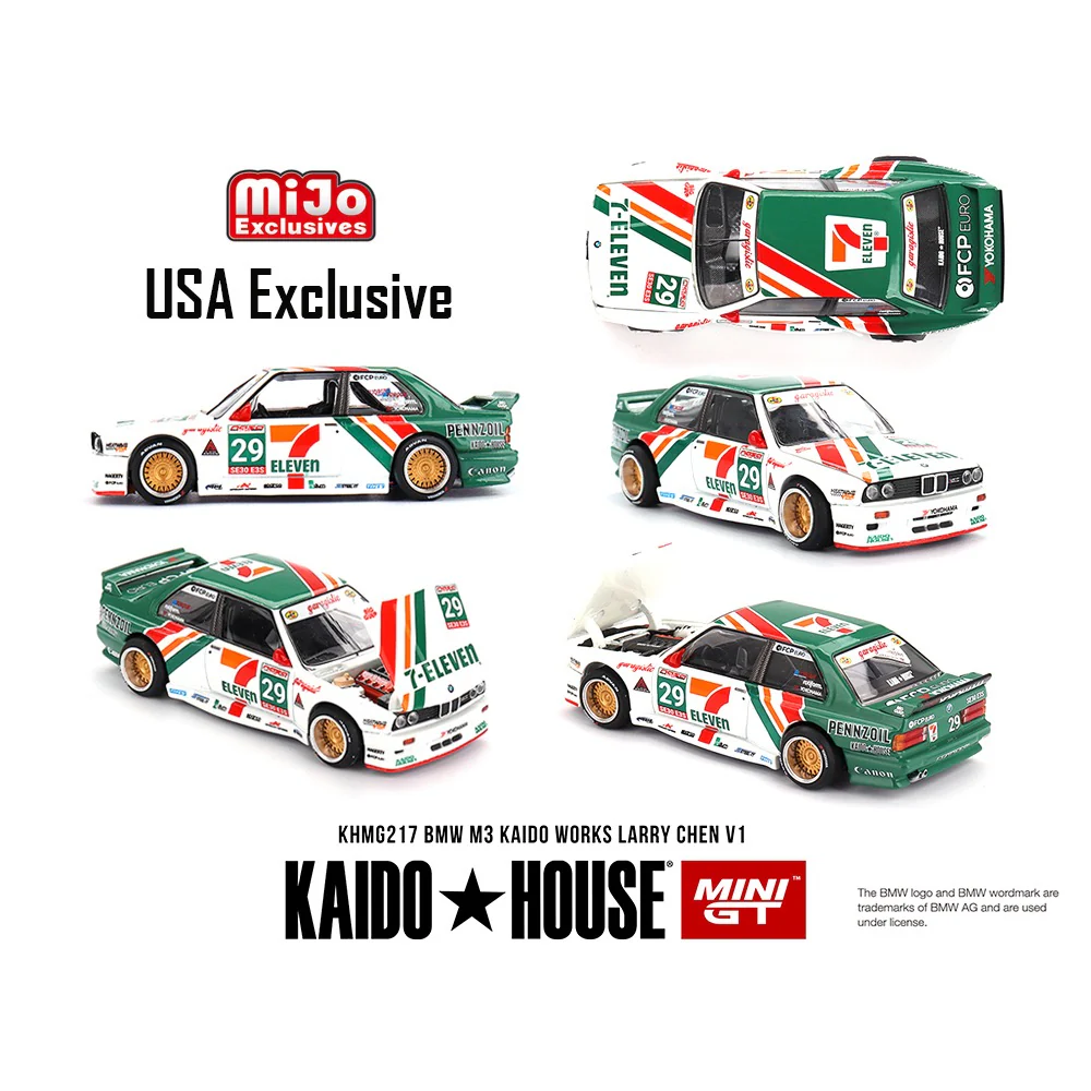 Kaido House X Mini GT KHMG217 1/64 BMW M3 Kaido Works Larry Chen V1 (USA Exclusive) - Image 9