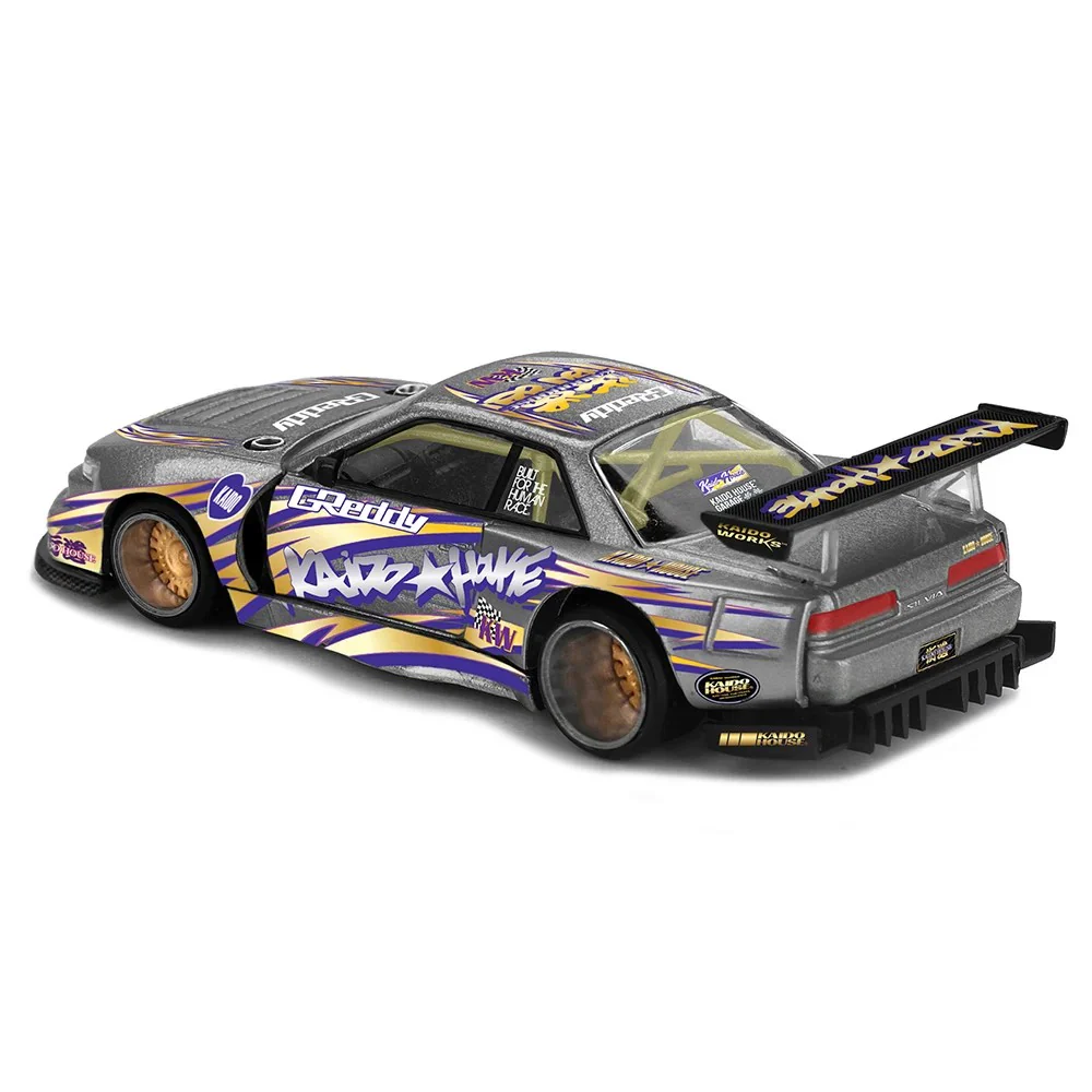Kaido House x Mini GT KHMG235 1/64 Nissan Silvia S13-R Kaido Drift V1 - Image 3