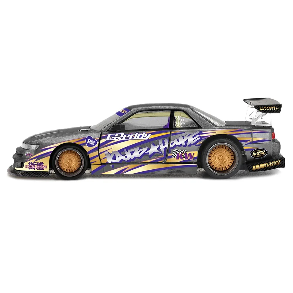 Kaido House x Mini GT KHMG235 1/64 Nissan Silvia S13-R Kaido Drift V1 - Image 5