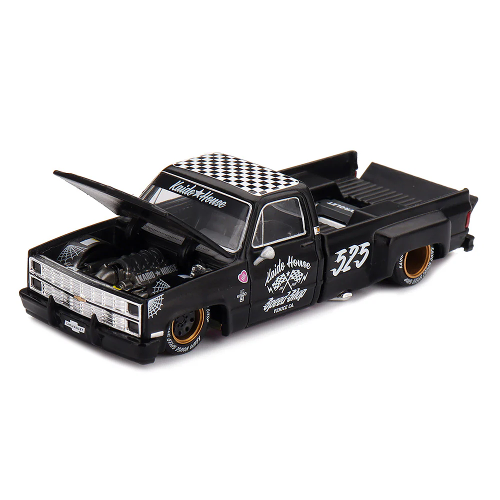Kaido House x Mini GT KHMG236 1/64 Chevrolet Silverado Dually Hot Rod V1 - Image 2